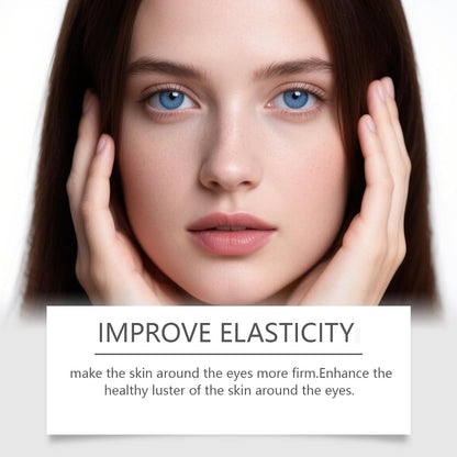 Eye Tightener with Brush, Eye Tightening Cream Instant, Instant Eyes Bag Tightener, Dark Circles Under Eyes Remover, Reduce Fine Lines and Wrinkles, Firming Smoothing Puffiness