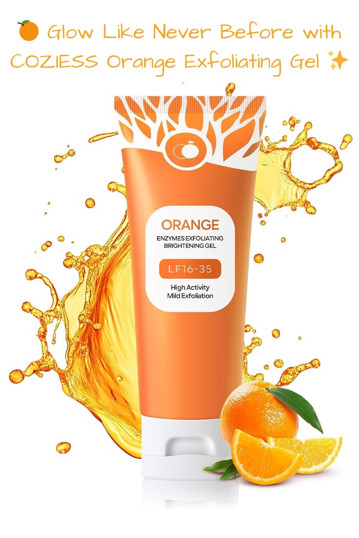 Orange Brightening Exfoliating Gel