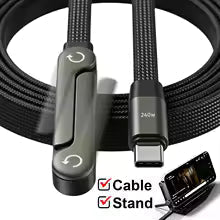 2-in-1 Stand Charging Cable