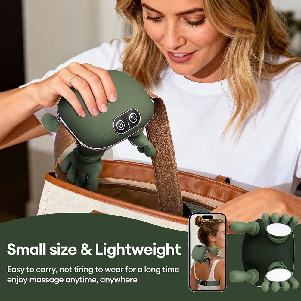 Bionic Finger Neck Shoulder Massager Wireless Neck Cervical Trapezius||Say Goodbye to Stiffness & Pain