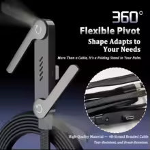 2-in-1 Stand Charging Cable