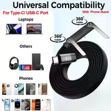 2-in-1 Stand Charging Cable